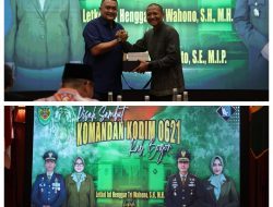Sambut Dandim Baru, Rudy Susmanto Tegaskan Sinergi TNI – Pemda Kunci Bangun Daerah
