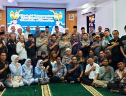 Kartyana Kapolres Dharmasraya Bukber dan Bangun Kolaborasi Bersama Insan Pers dari Berbagai Organisasi