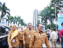 Komitmen Dukung Kebijakan Nasional, Bupati dan Wabup Tanah Datar Hadiri Rakornas 2026