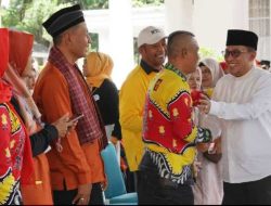 Bupati Eka Putra Sambut Perantau Talang Tangah Di Indojalito