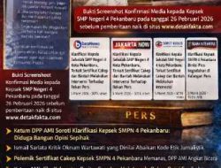 Ketum DPP AMI Soroti Klarifikasi Kepsek SMPN 4 Pekanbaru: Diduga Bangun Opini Sepihak