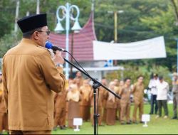 Pimpin Apel Gabungan Siap Cuti Lebaran, Bupati Kembali Tekankan Disiplin ASN