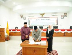 Rapat Paripurna DPRD, Ranperda Pajak Daerah dan Retribusi Daerah Disetujui Jadi Perda