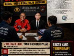 DPP AMI Bongkar 7 Media Abal-Abal di Polda Riau, Ismail Sarlata: Jangan Rusak Marwah Pers Indonesia